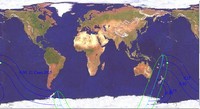 Карта солнечного затмения